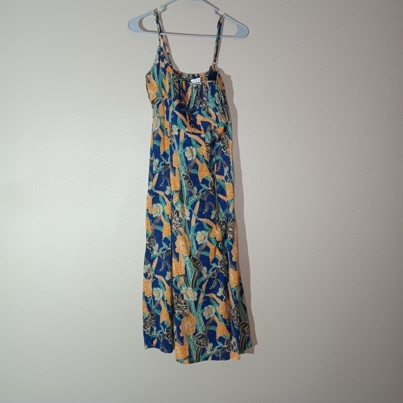 Urban Outfitters Kamaryn Tie Front Midi Dress Sleeveless Women M - Picture 2 of 12
